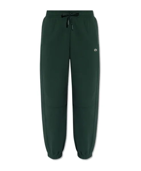 Спортивные штаны с нашивками Lacoste, зеленый