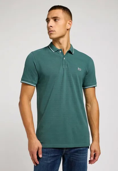 Рубашка-поло Lee, цвет evergreen