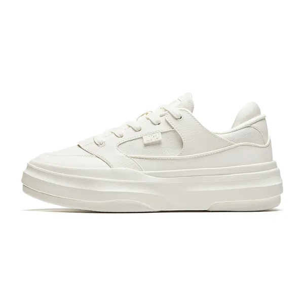 Кроссовки ANTA Skateboarding Shoes Women's Low-top Ivory White, слоновая кость