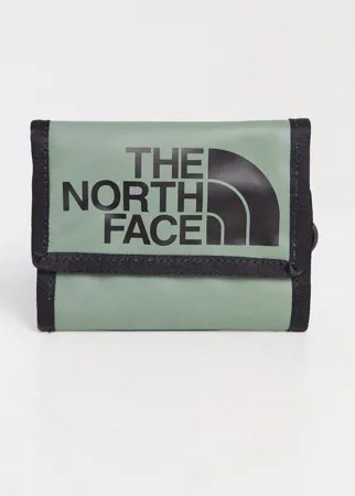 Бумажник цвета хаки The North Face Base Camp-Зеленый цвет