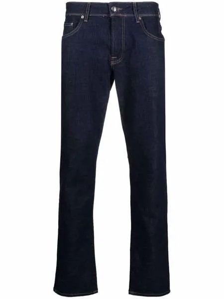 Hackett узкие джинсы средней посадки
