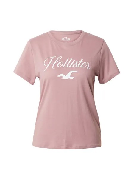 Рубашка HOLLISTER, темно-розовый