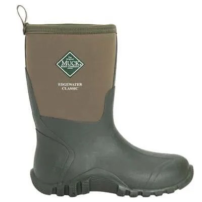 Muck Boot Edgewater Classic Mid Moss Мужские зеленые повседневные ботинки ECM-300