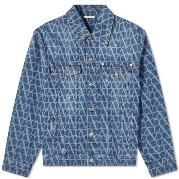 Куртка Valentino Icon Denim, синий
