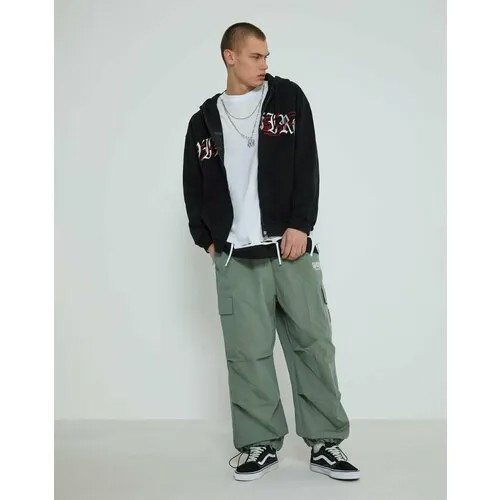 Брюки спортивные Gloria Jeans Ready! Steady! Go!, размер 9-11л/134-146, хаки