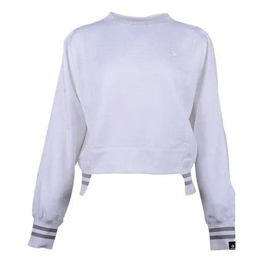 Толстовка Converse Stripe Breathable Pullover White, белый