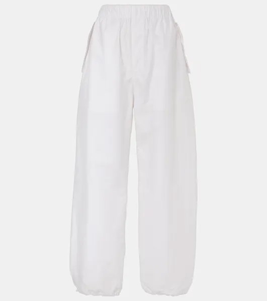 Пляжные спортивные брюки из хлопковой смеси Wardrobe.Nyc, белый