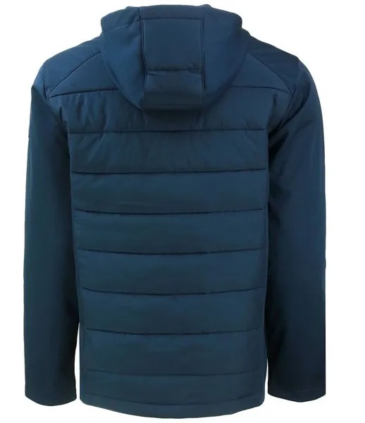 Водонепроницаемая куртка из софтшелла Cutter & Buck Big & Tall Evoke Eco Hybrid, синий