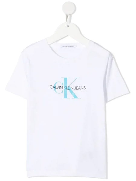 Calvin Klein Kids футболка с логотипом