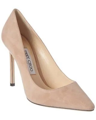 Женские замшевые туфли Jimmy Choo Romy 100
