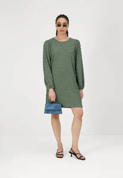 Повседневное платье VIEVALINE DRESS VILA, зеленый