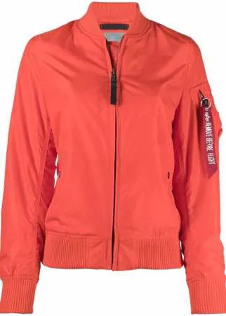Alpha Industries куртка-бомбер на молнии