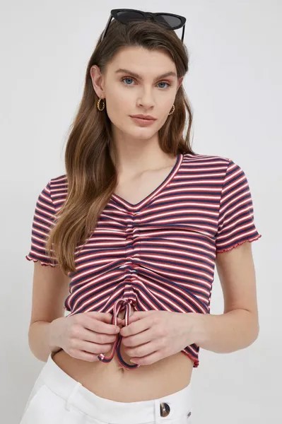 Футболка Коди Pepe Jeans, гранат