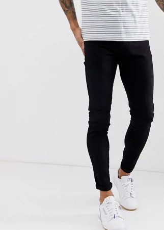Черные супероблегающие джинсы APT-Черный