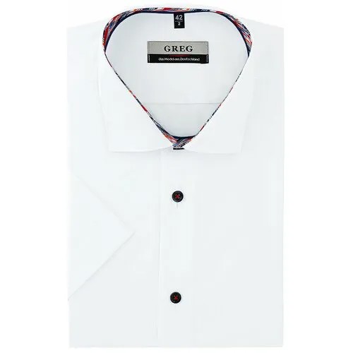 Рубашка GREG, размер 174-184/45, белый