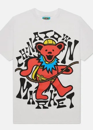 Мужская футболка Chinatown Market x Grateful Dead New Graps On Death, цвет белый, размер XL