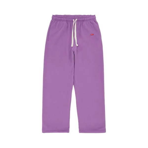 Спортивные штаны Supreme Small Box с завязками, фиолетовые