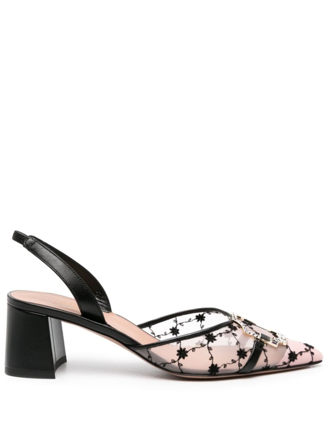 Malone Souliers туфли Misha 45 с ремешком на пятке, розовый