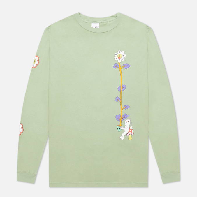 Лонгслив мужской Ripndip RND7055 зеленый XL