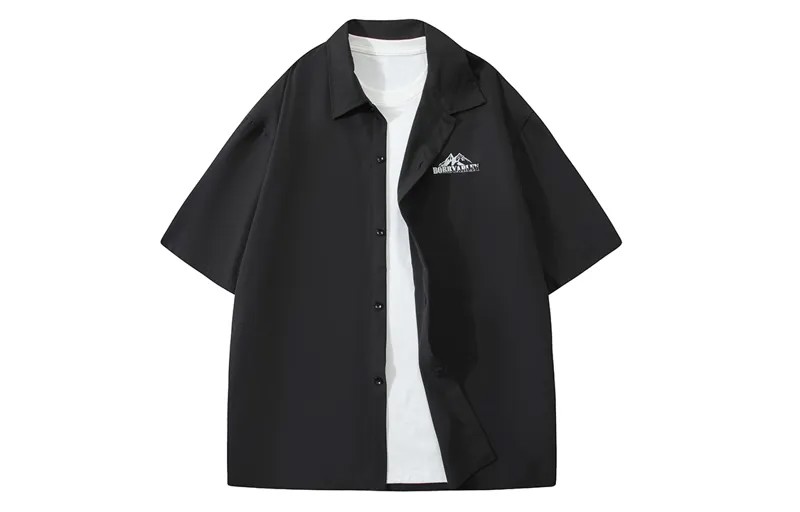 Рубашка унисекс BOBBY ABLEY, Абрикос (короткие рукава)