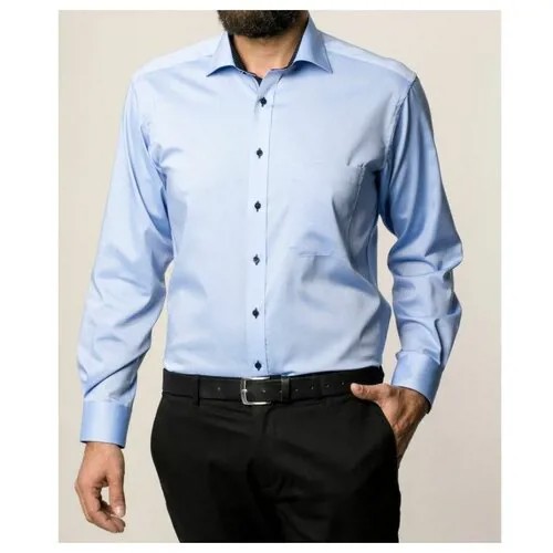 Рубашка Eterna, размер 52/54, синий