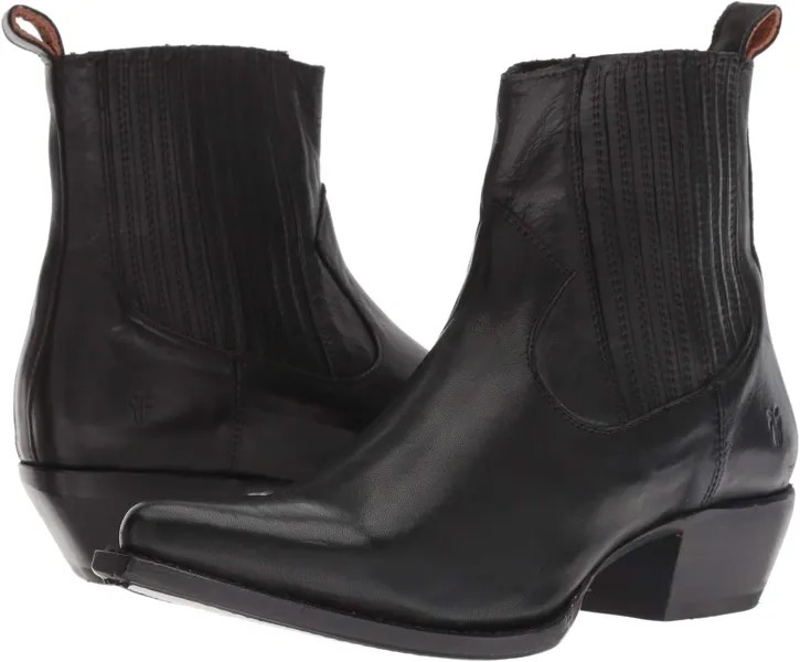 Ботинки Челси Sacha Chelsea Frye, цвет Black Polished Soft Full Grain