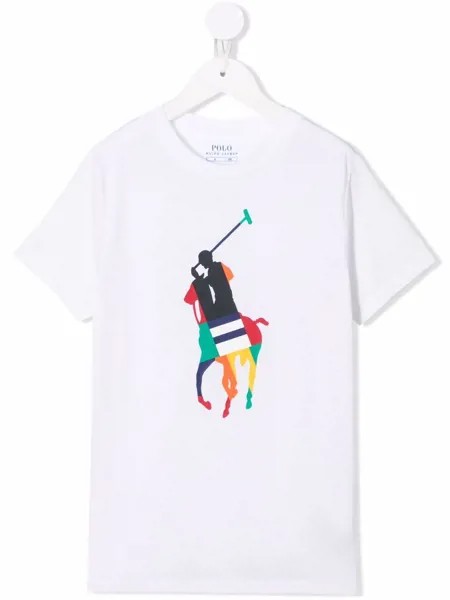 Ralph Lauren Kids футболка с логотипом