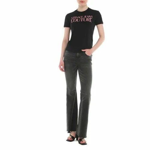 Футболка Versace Jeans Couture, размер XS, черный