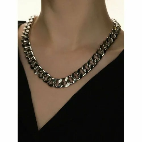 Цепь XUPING JEWELRY, длина 40 см., серебряный