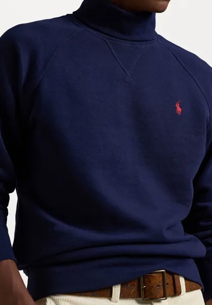 Толстовка THE RL FLEECE TURTLENECK SWEATSHIRT Ralph Lauren, темно-синий