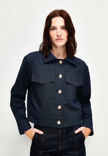 Джинсовая куртка adL, цвет navy blue