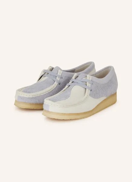 Ботинки wallabee дезерты Clarks Originals, серый