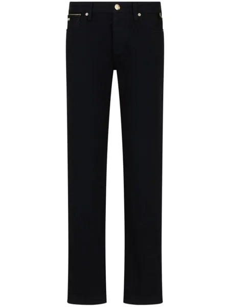 Emporio Armani прямые джинсы, черный