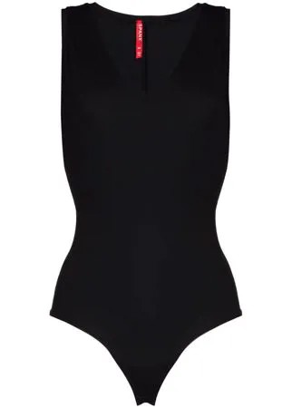 Spanx боди Suit Yourself с V-образным вырезом