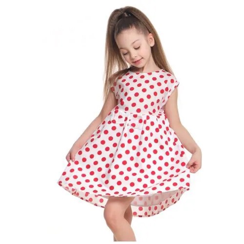 Платье Mini Maxi, размер 104, красный