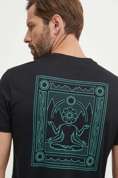 Спортивная футболка Merino Tech Lite Icebreaker, черный
