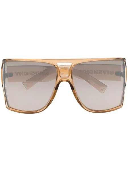 Givenchy Eyewear солнцезащитные очки в массивной оправе