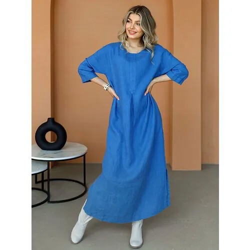 Платье Kayros, размер 56-58, синий