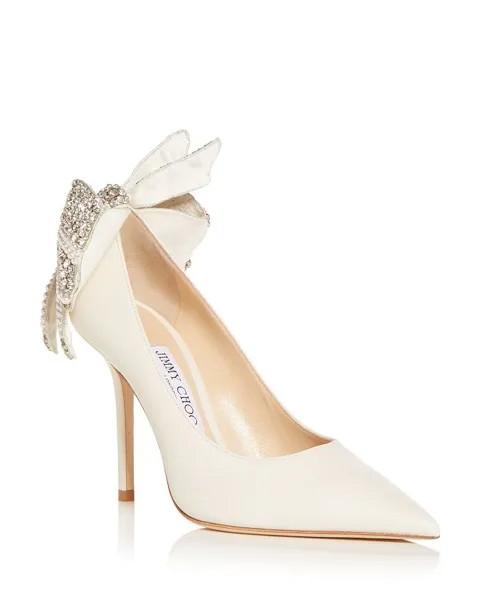 Женские туфли-лодочки Love 100 с острым носком Jimmy Choo