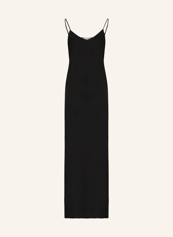 Атласное платье balbino Diane Von Furstenberg, черный