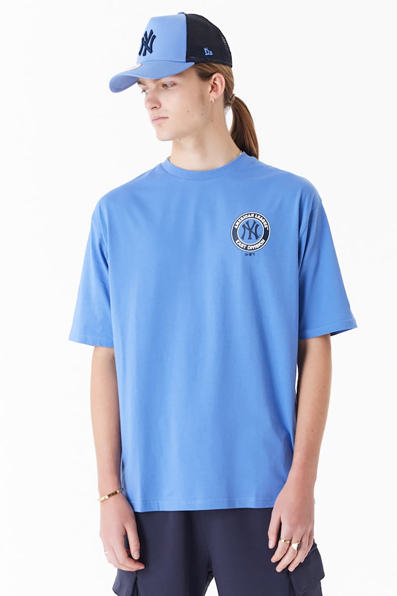 Объемная футболка с принтом New York Yankees New Era, синий