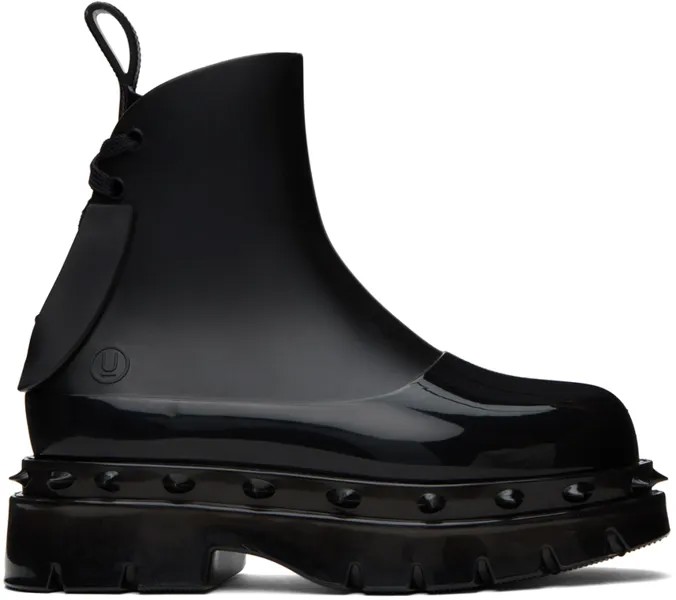 Черные ботинки с шипами Melissa Edition UNDERCOVER