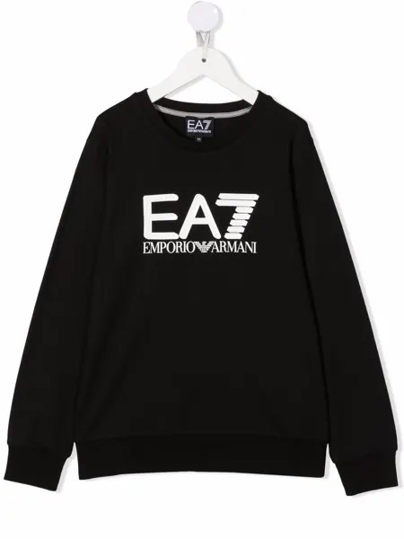 Emporio Armani Kids толстовка с логотипом