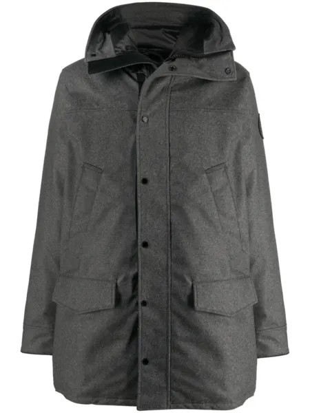 Canada Goose парка Langford с капюшоном, серый