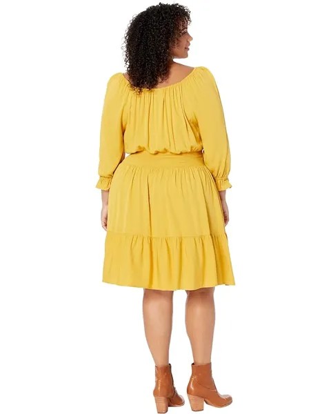 Платье Wrangler Western Vintage Dress, желтый
