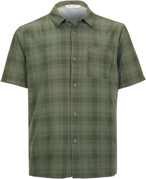 Рубашка на пуговицах стандартного кроя Killtec, цвет Green/Olive/Dark Green