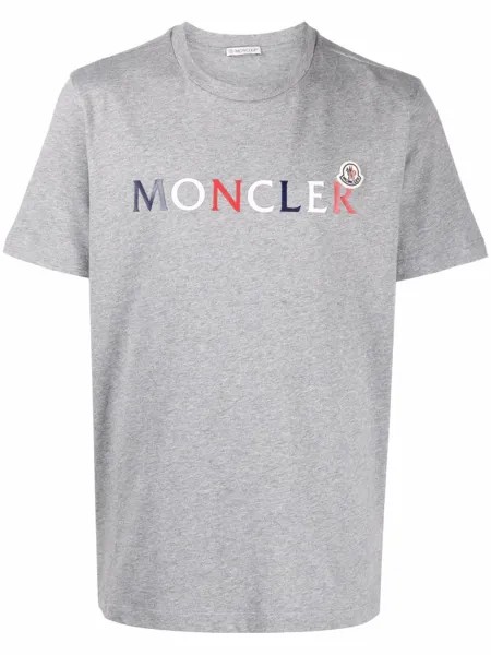 Moncler футболка с логотипом