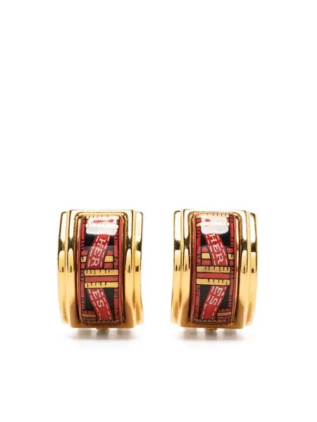 Hermès pre-owned half-hoop clip-on earrings