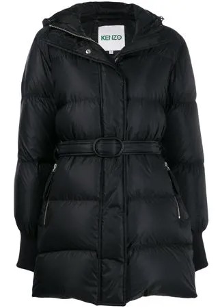 Kenzo пуховик с поясом