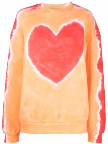 Acne Studios heart-print sweatshirt